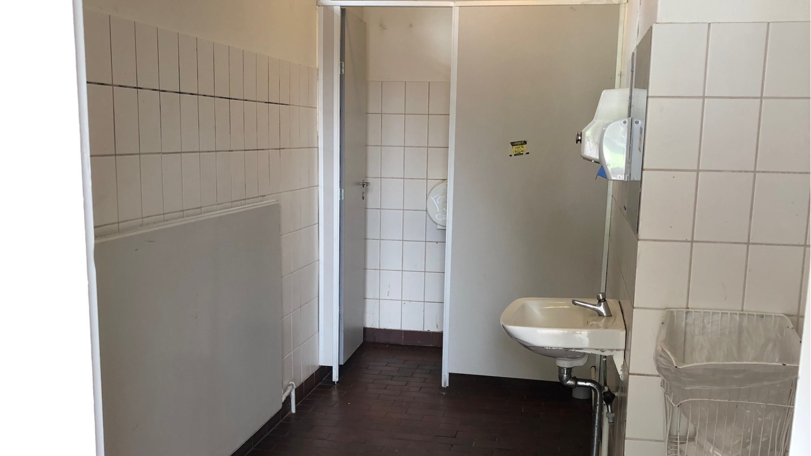 Öffentliche Toilette bei Bogense Busendstation