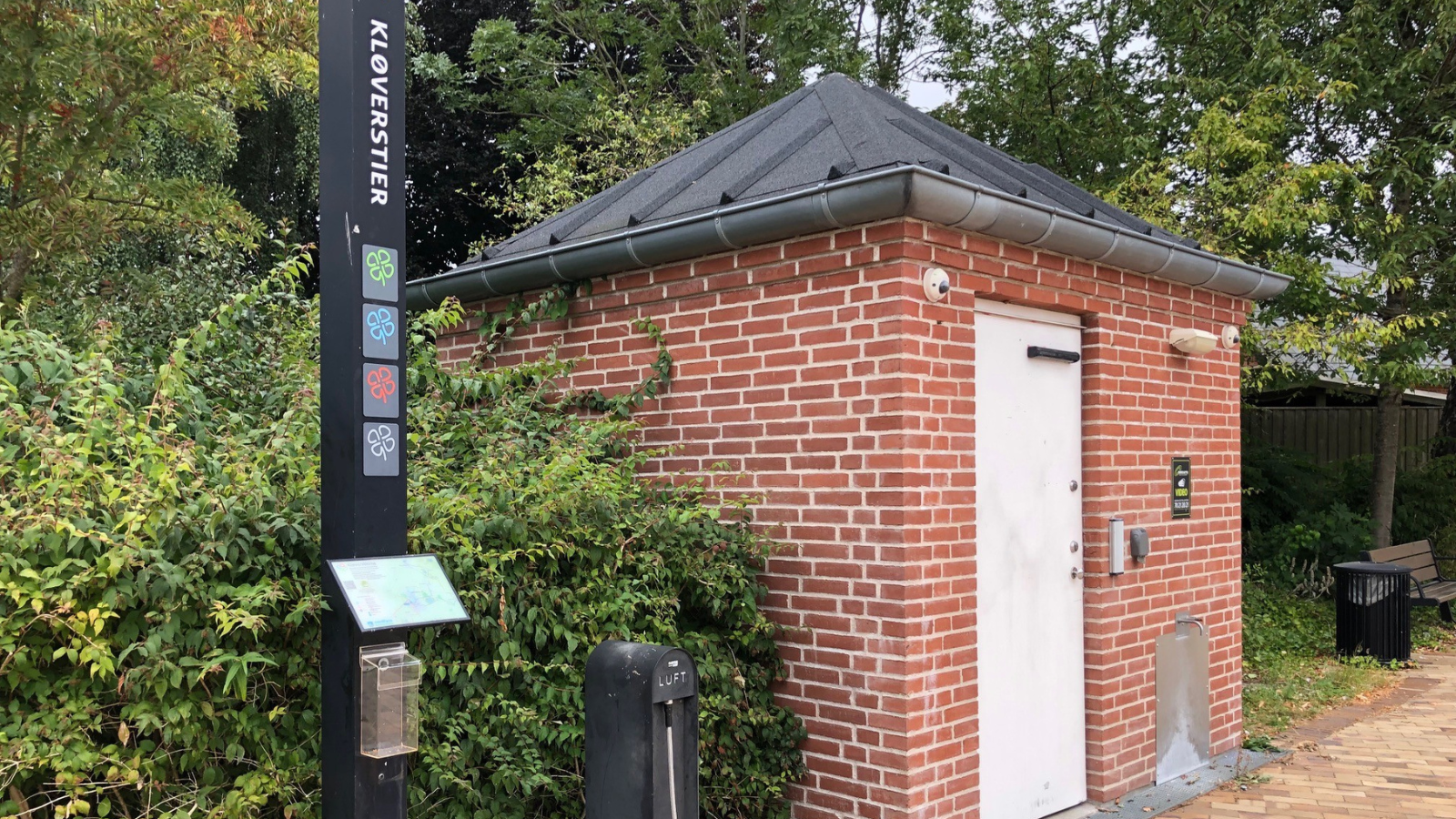 Offentligt toilet ved Søndersø Bypark