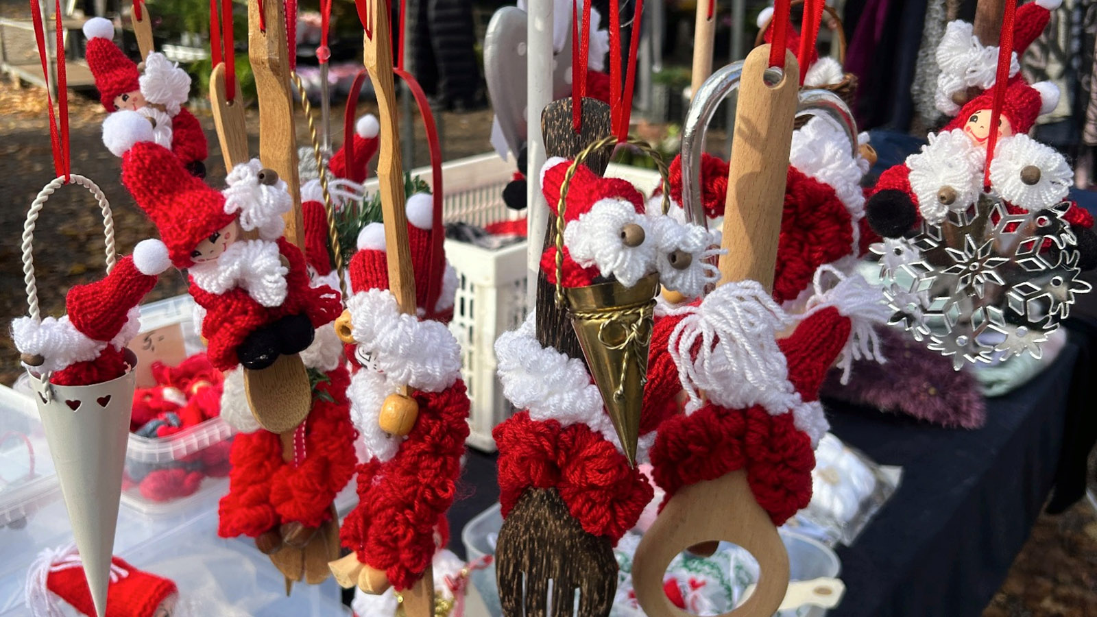 Christmas town market in Bogense