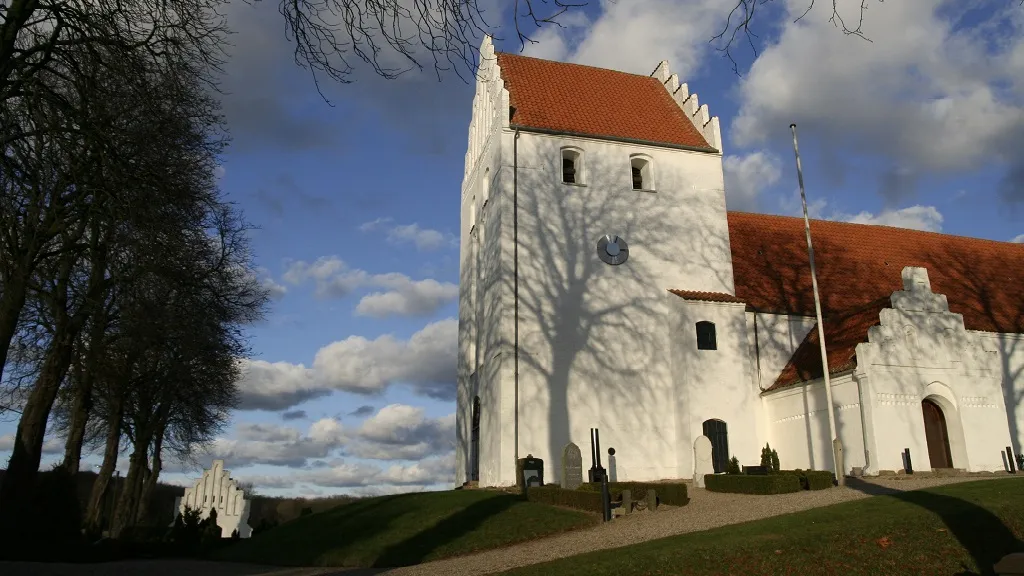 Kirketårnet på Veflinge Kirke