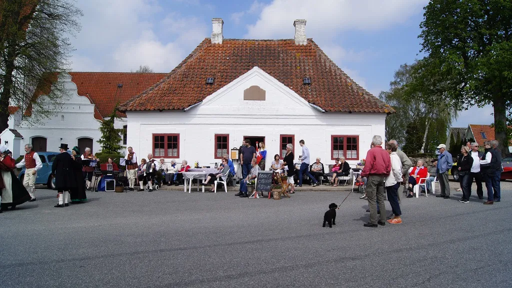 Den gamle fattiggård og nuværende museumsbygning i Otterup