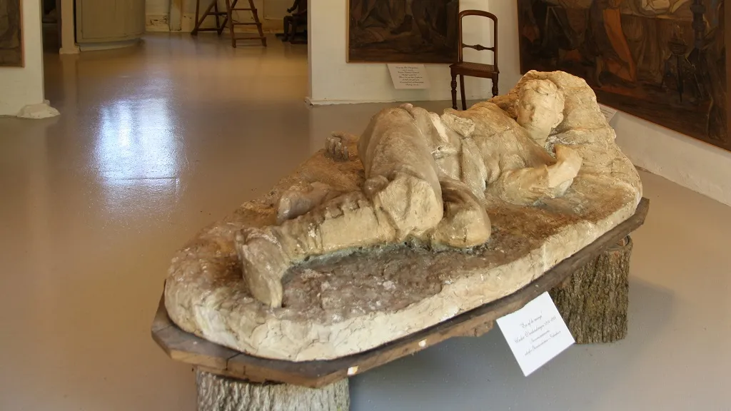 Sculpture in Hofmansgave's sketch museum