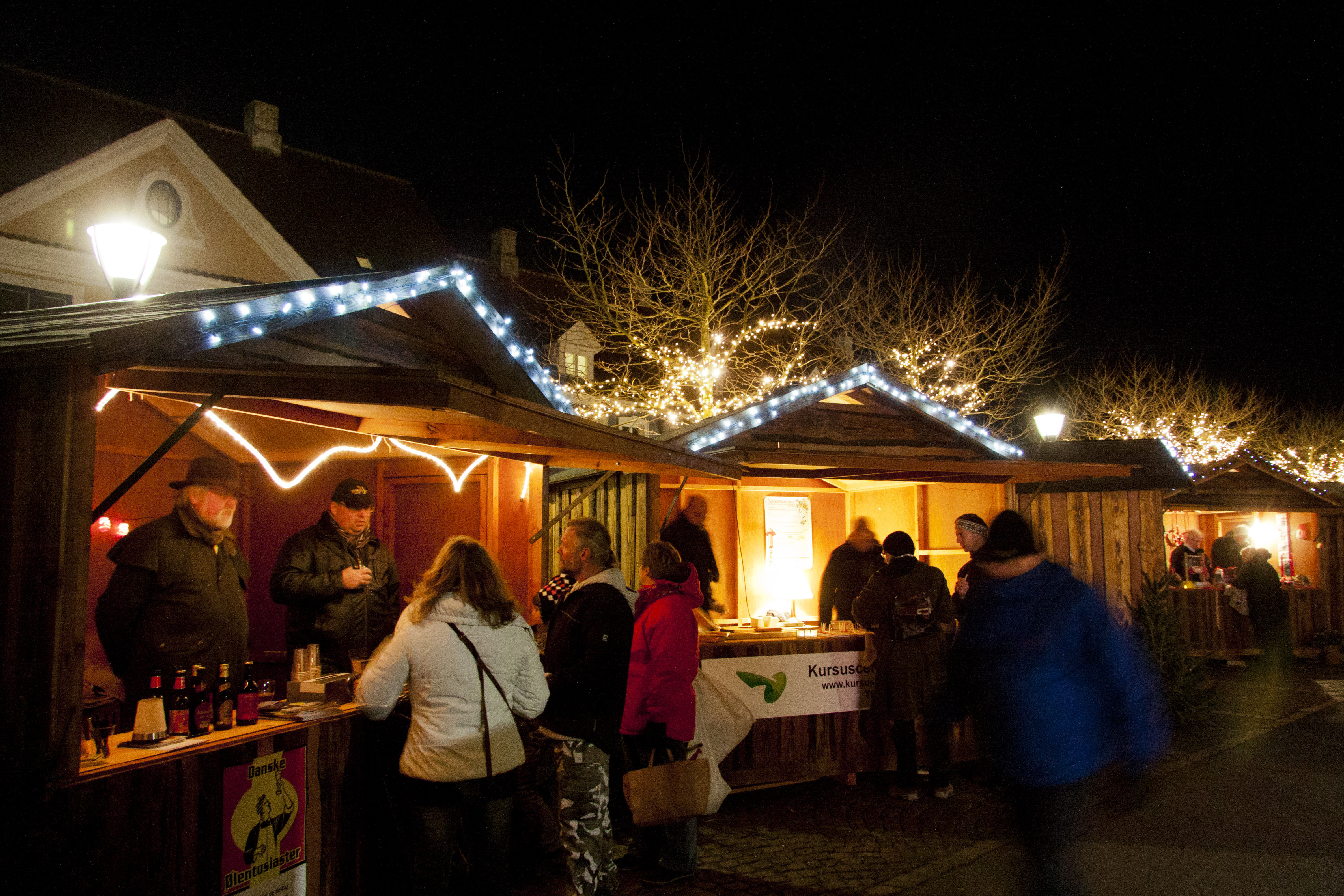 Julemarked i Nyborg Jul i den gamle Kongeby hytte 1