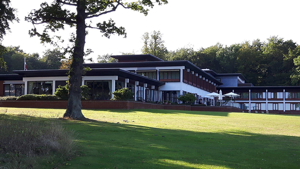 Hotel Hesselet in Nyborg by Storebælt, Funen, Denmark