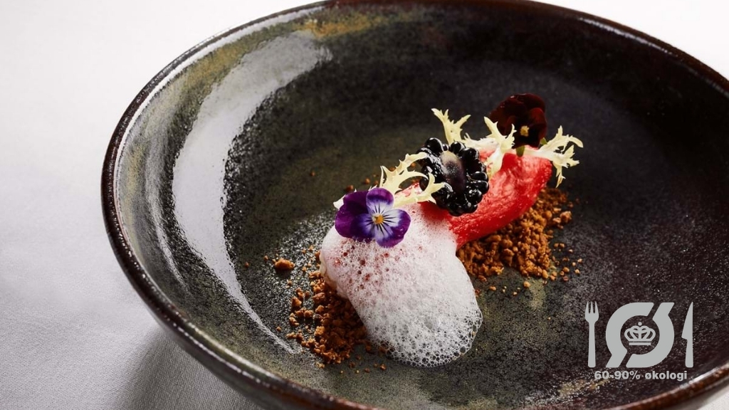 Nyborg Fyn Danmark Sinatur Storebælt Hotel Tallerken Mad Øko