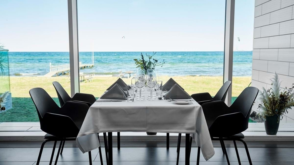 Nyborg Fyn Danmark Sinatur Storebælt Hotel Restaurant Bord
