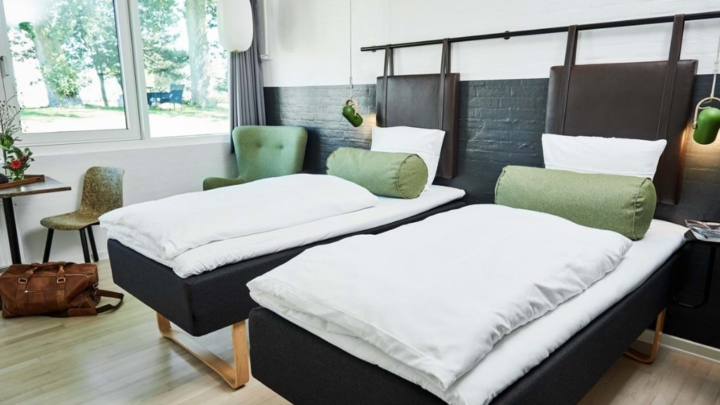 Nyborg Danmark Fyn Storebælt Sinatur Hotel weekendophold Værelse