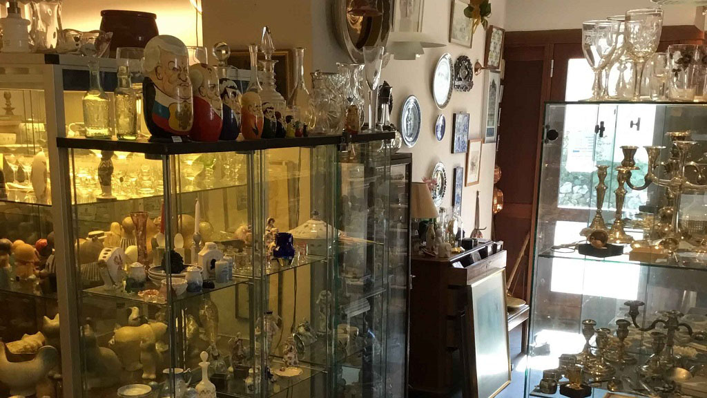 Antikvitetsforretning i Aunslev