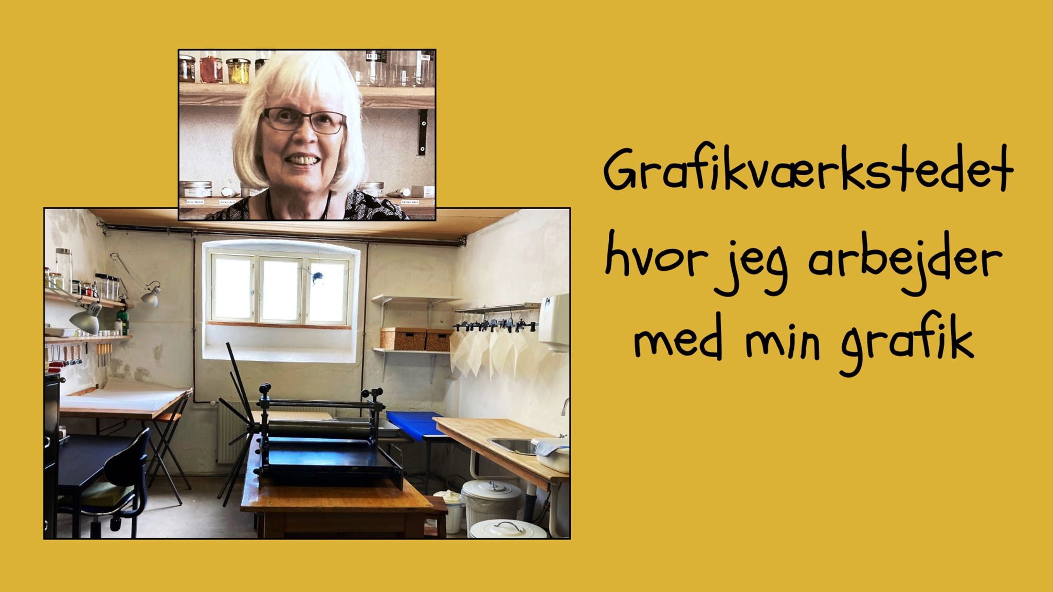 Kunstner Brit Lind med kunstnavnet Lin Bei Art