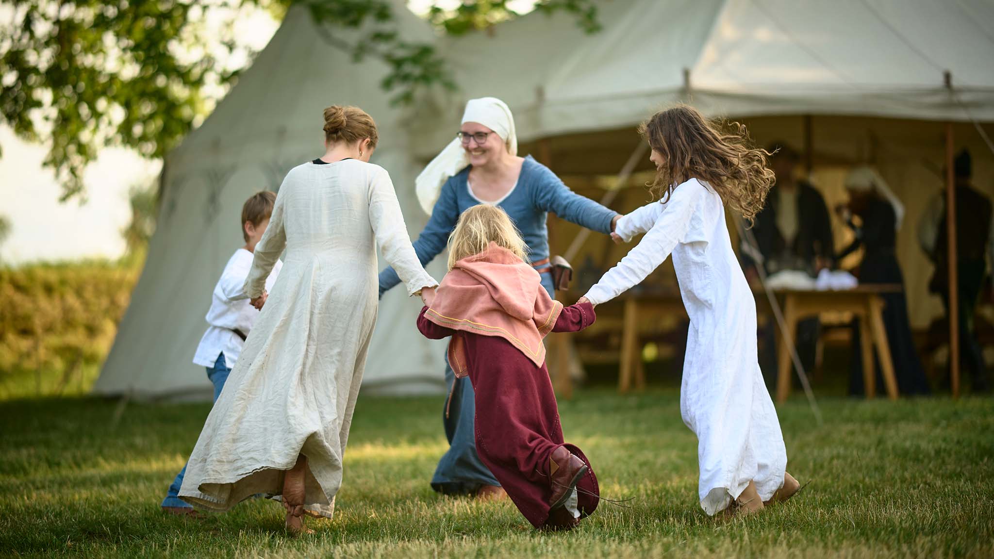 Danehof: Viele tolle Aktivitäten für Kinder beim Mittelalterfest Danehof in Nyborg