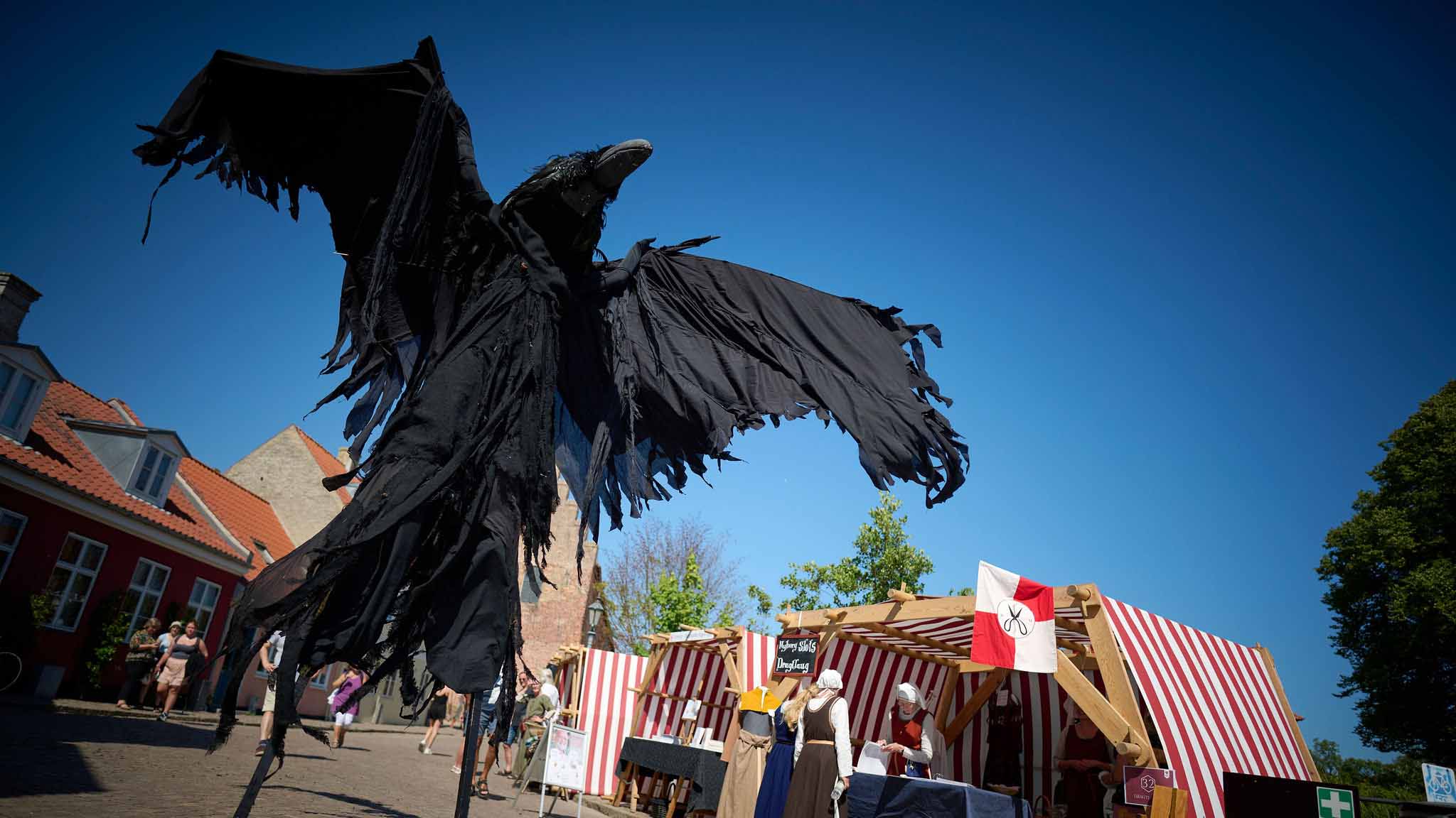 Danehof: Ravnen til Danehof - en middelalderfestival i verdensklasse; altid første weekend i juli i Nyborg
