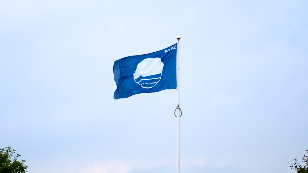 Nyborg Strand Blå Flag vejrer