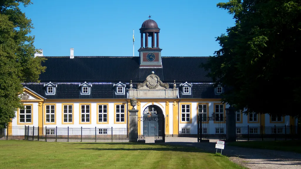 Glorup Estate and park near Nyborg, Denmark