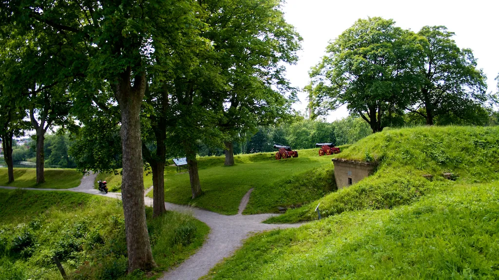 Nyborg Fæstning Voldgrav Voldanlæg Dronningens Bastion