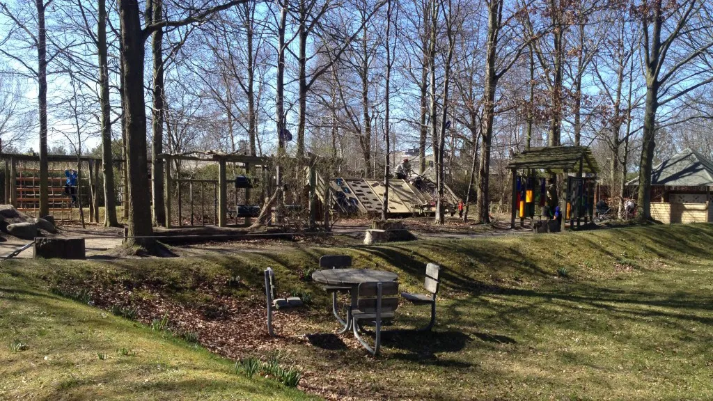 Nature playground at Strandvænget in Nyborg