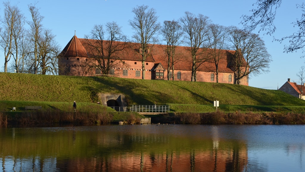 Nyborg Slot voldanlæg Ladegårdssøen