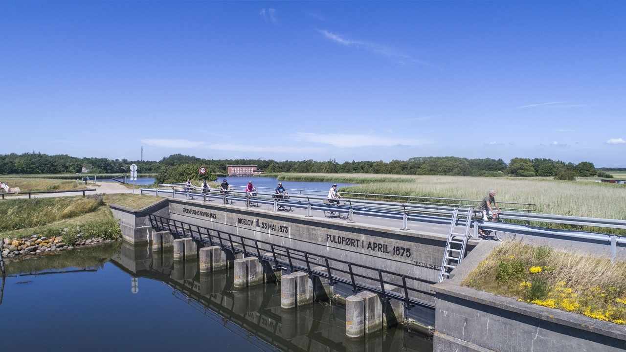 Cycle route: The Flat Lolland - 39 km