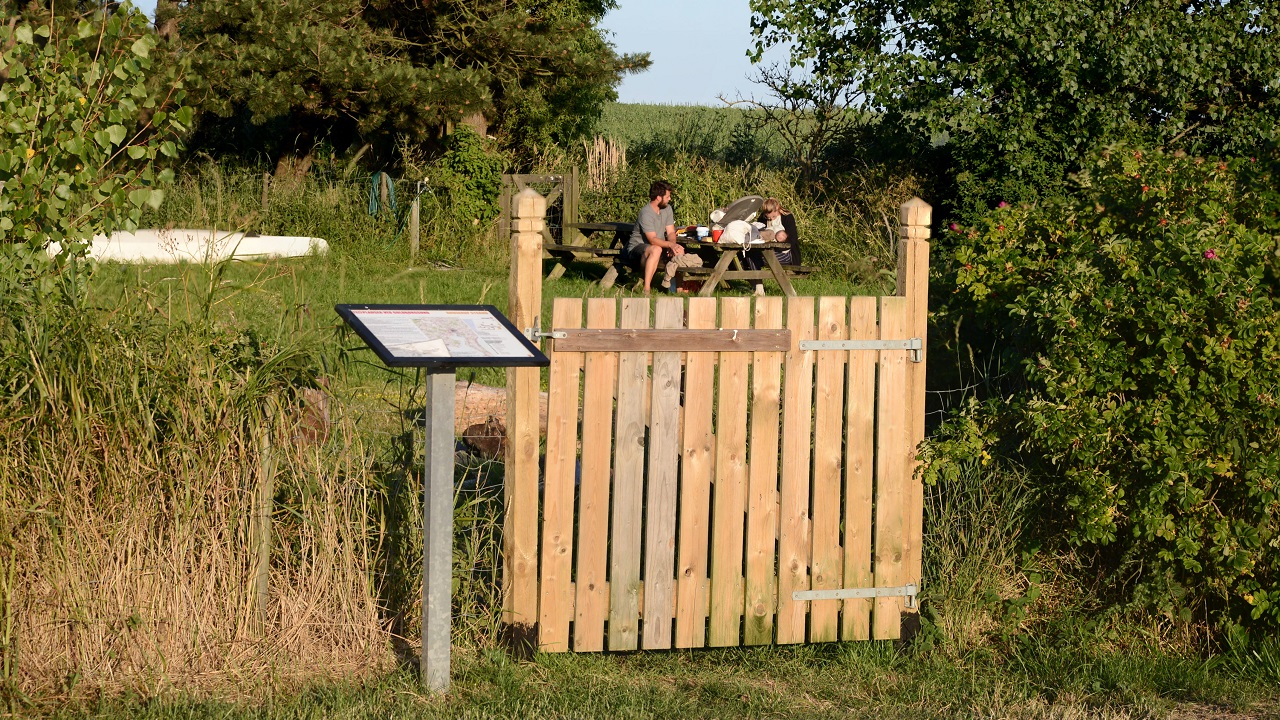 Shelter site - Bruserup Naturteltplads
