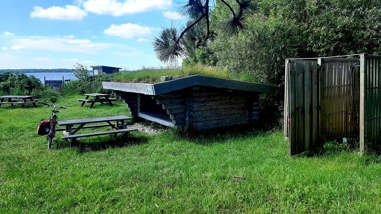 Shelter site - Bruserup Naturteltplads