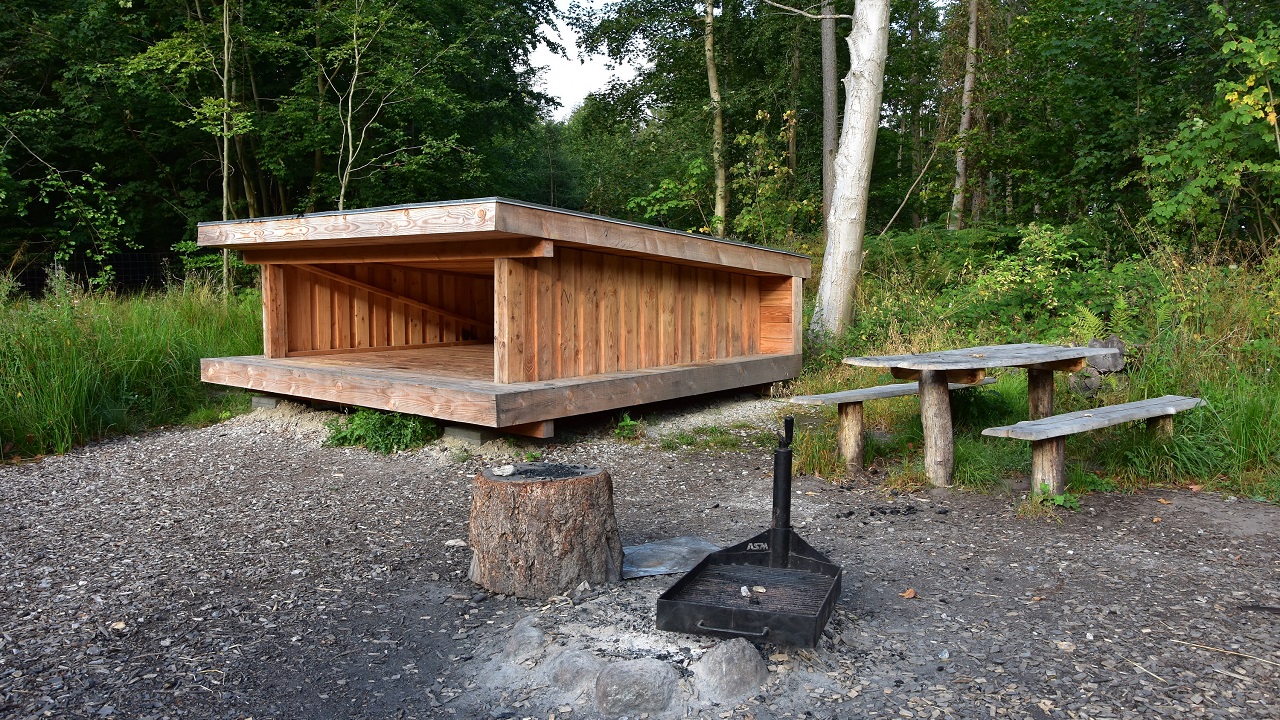 Shelter site - Mysseskoven