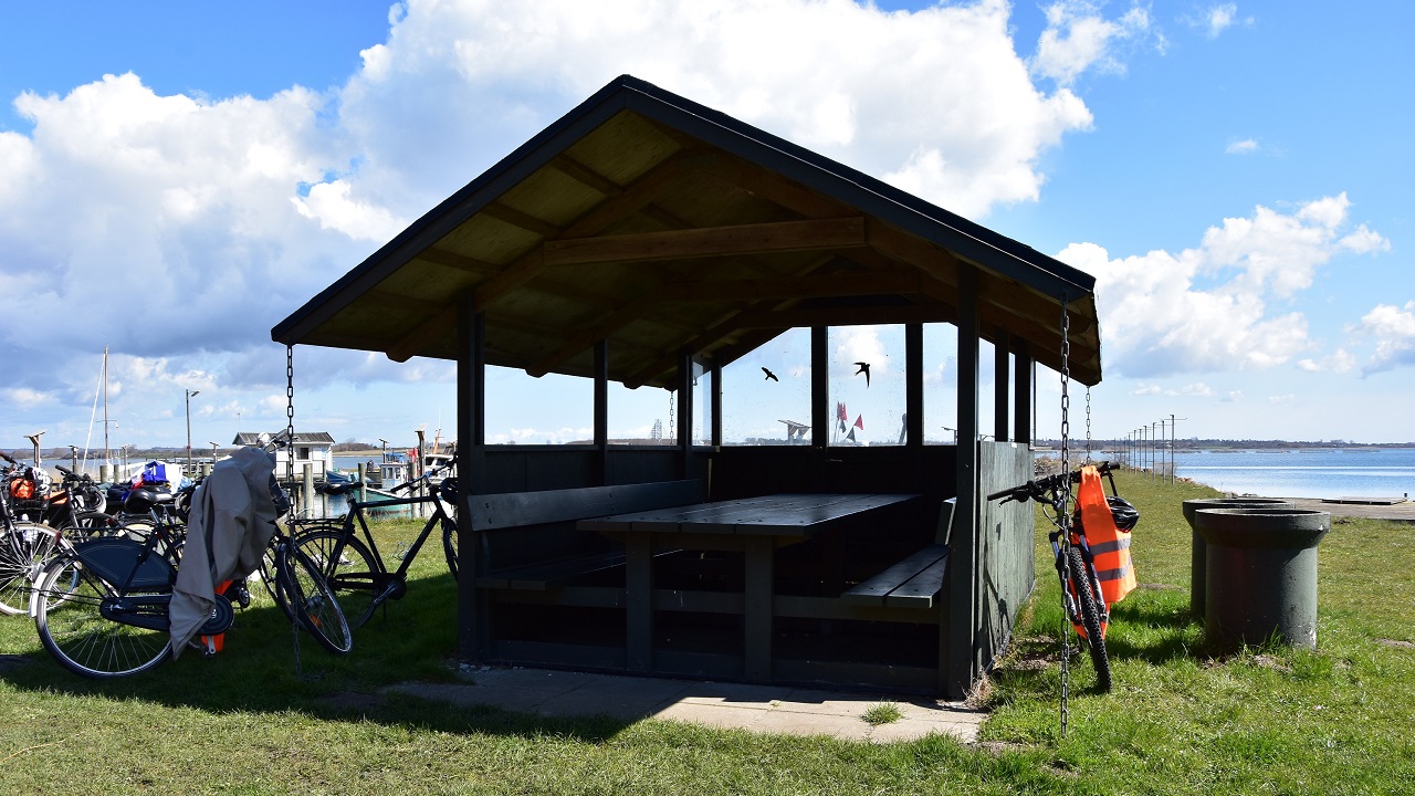 Shelter site - Sortsø Fritidshavn
