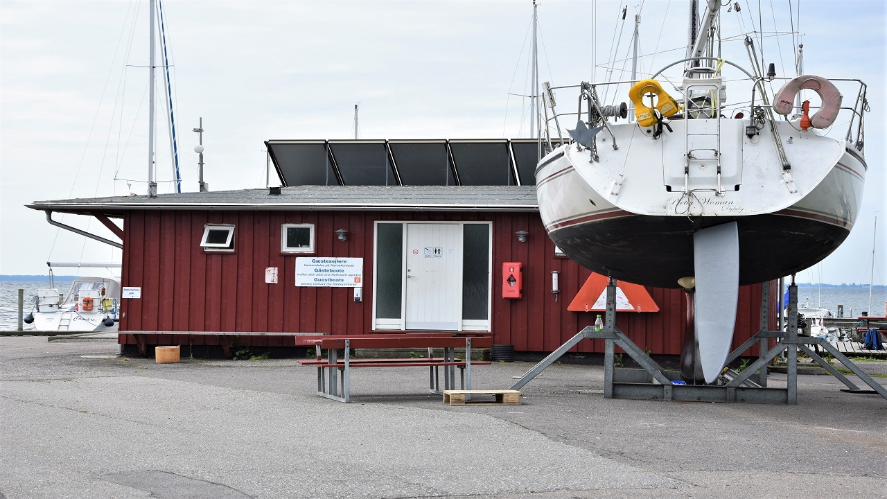 Shelter site - Dybvig Havn on Fejø