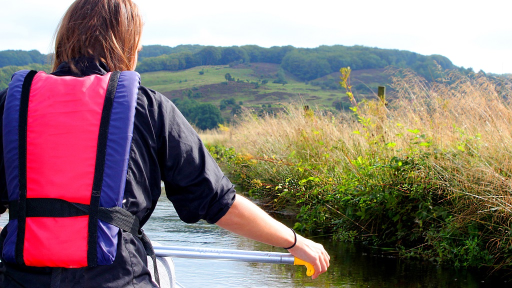 Canoeing and Mountain Biking