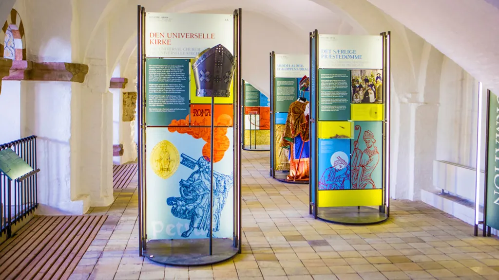 The exhibition at the Ribe Cathedral Museum