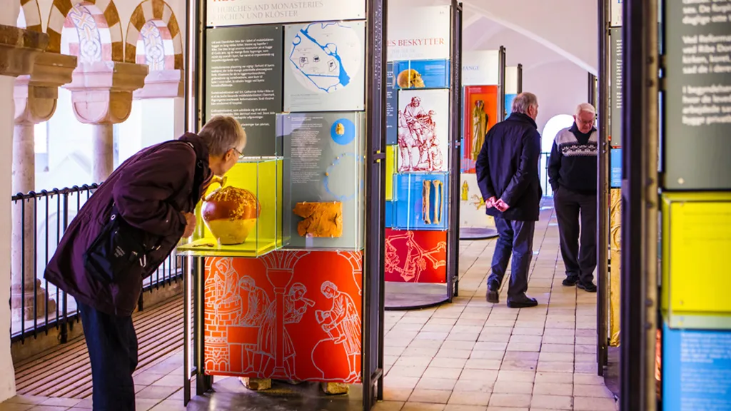 The exhibition at the Ribe Cathedral Museum