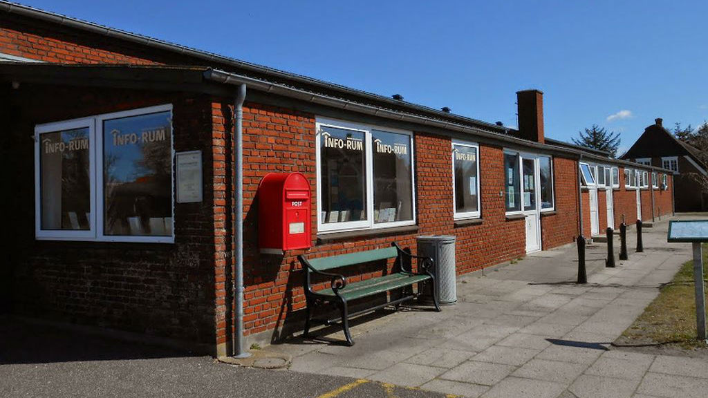 The facade of Sønderho inforrum