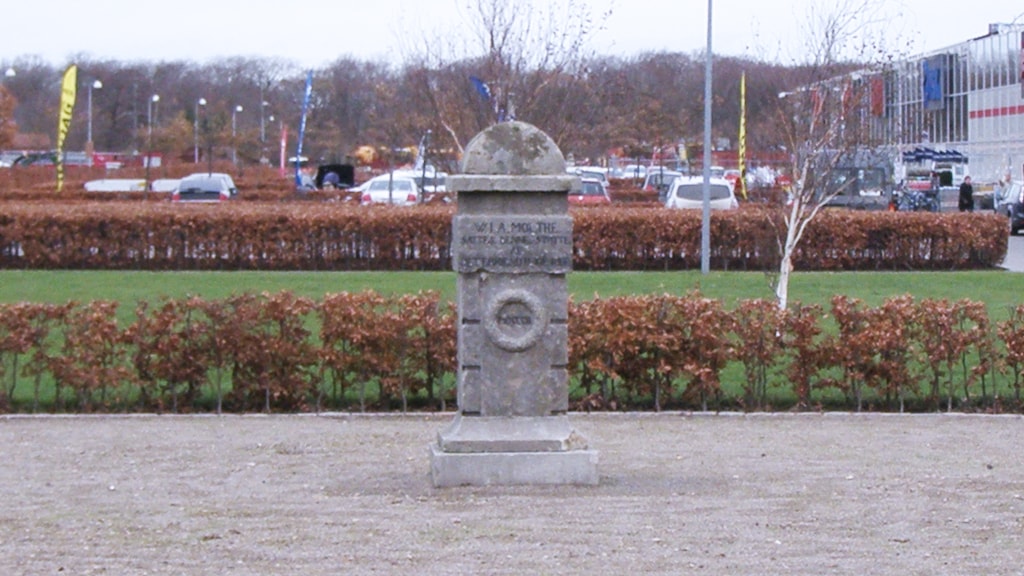 Memorial stone at P-Nord in Ribe