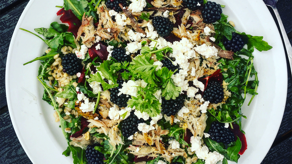 Lækker salat fra Porsborg