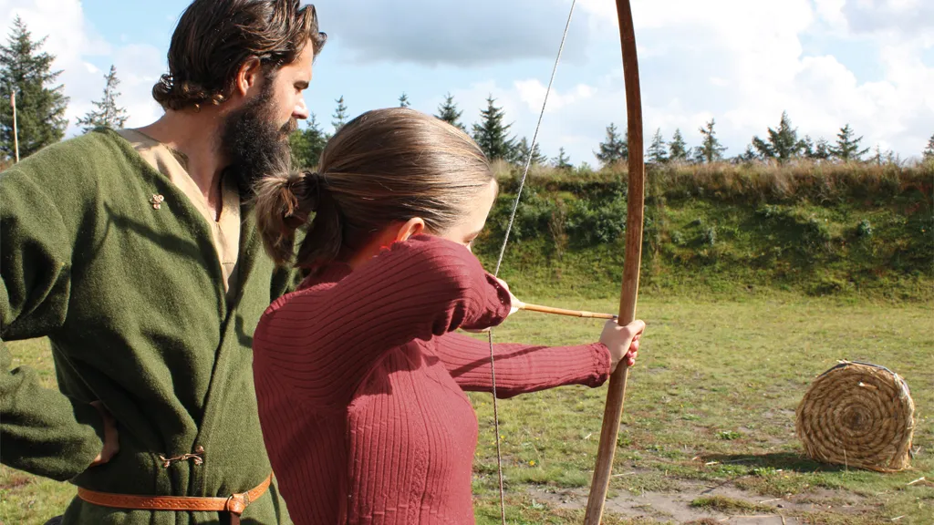 Archery at Ribe VikingeCenter