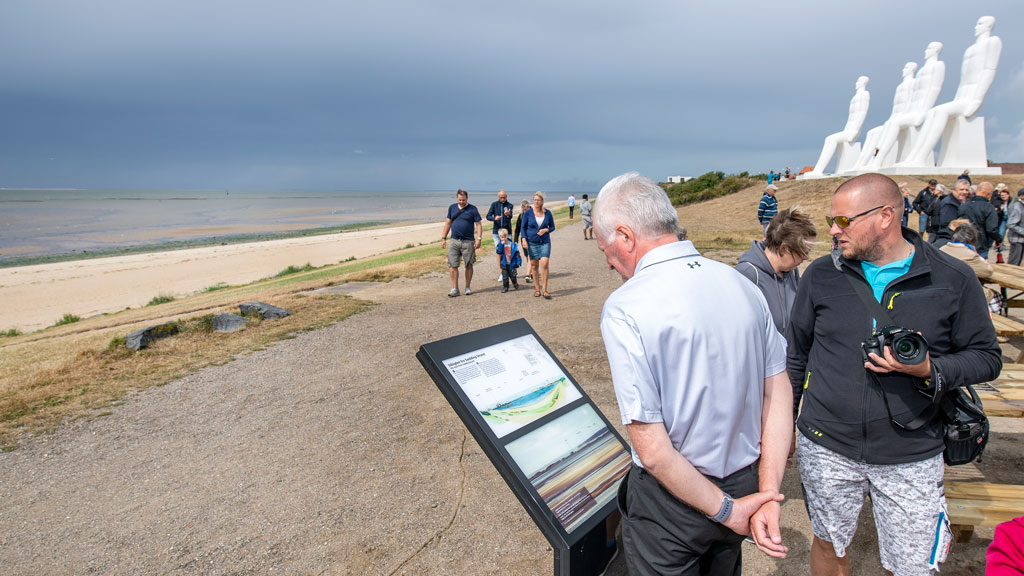 historisk rute Sædding Strand Esbjerg