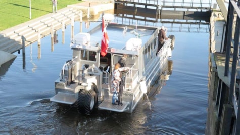 Turbaad Mandoepigen an der Kammerschleuse | BesuchenRibeEsbjerg