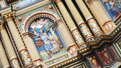 Ribe Cathedral's altar chair