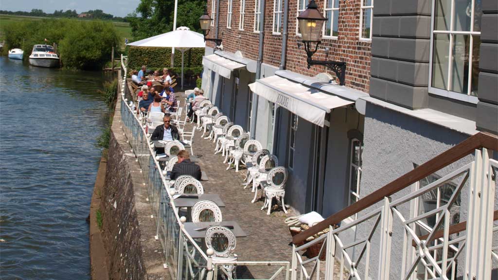 View of the river at Kolvig - by Brorsonsminde