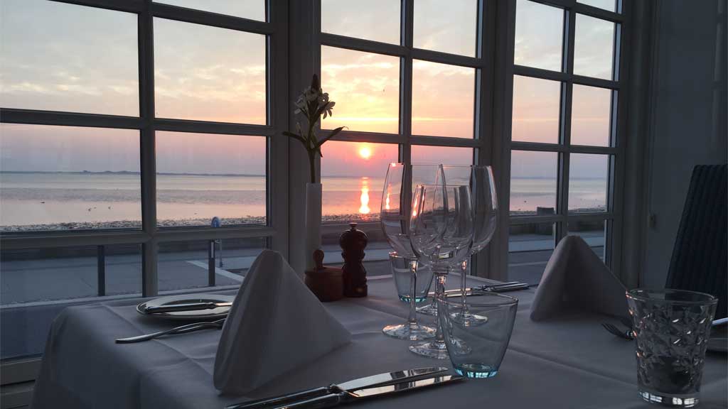 Hjerting Badehotel | udsigt fra restaurant