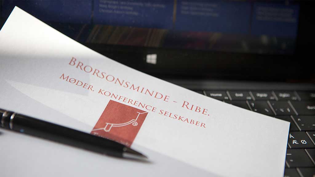 Brorsonsmindes letterhead