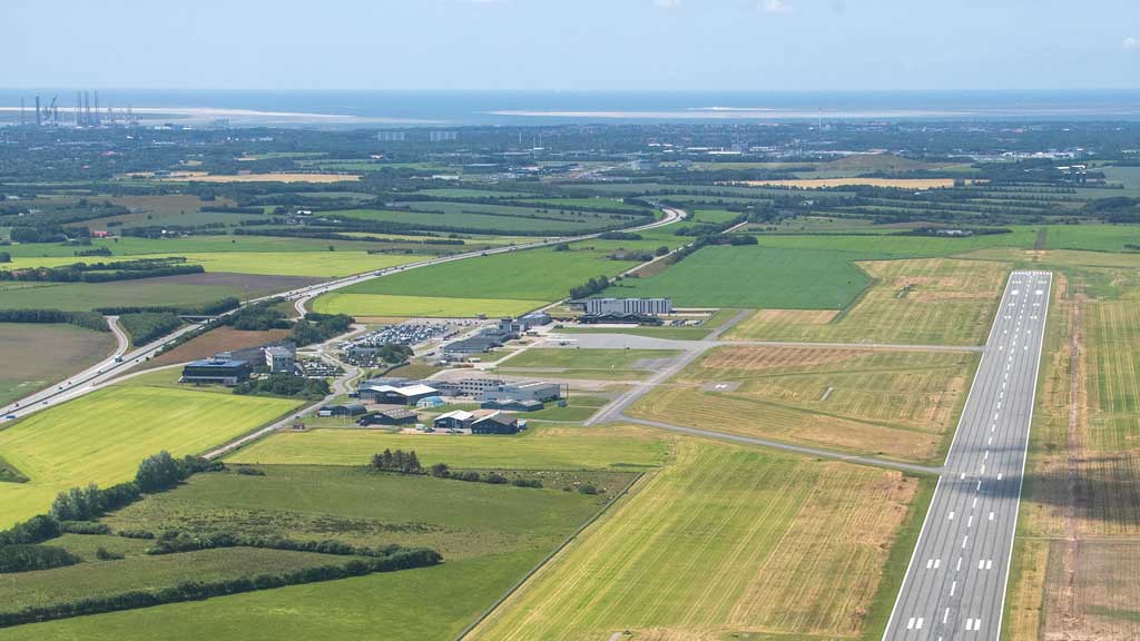 Landebahn | Flughafen Esbjerg