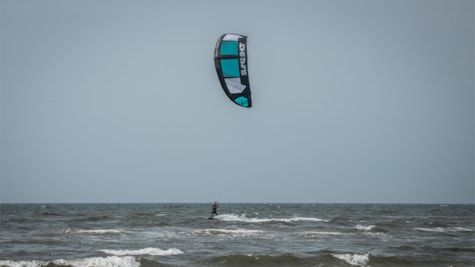 Kitesurf spot på Rindby Strand - Fanø