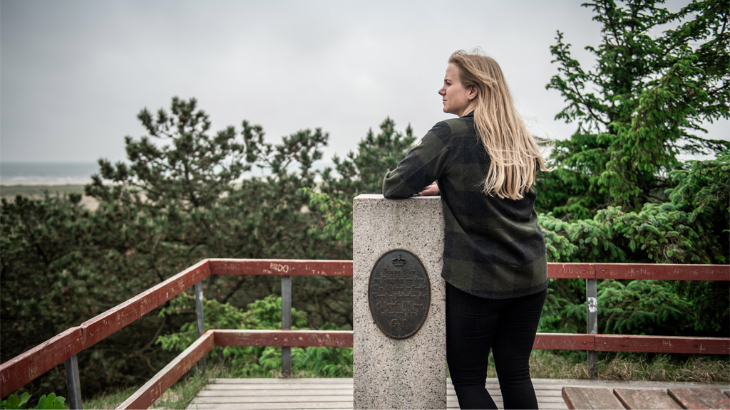 Pælebjerg på Fanø