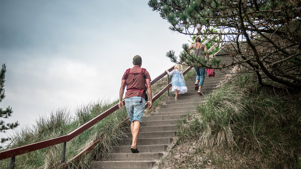 On the way to the top of Pælebjerg