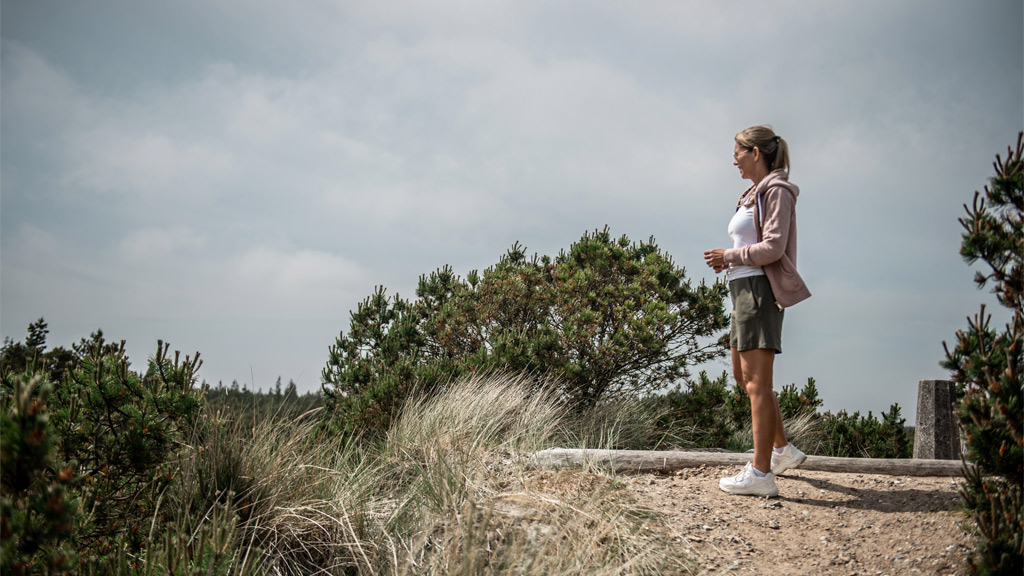 View from Annedalsbjerg on Fanø | By the Wadden Sea