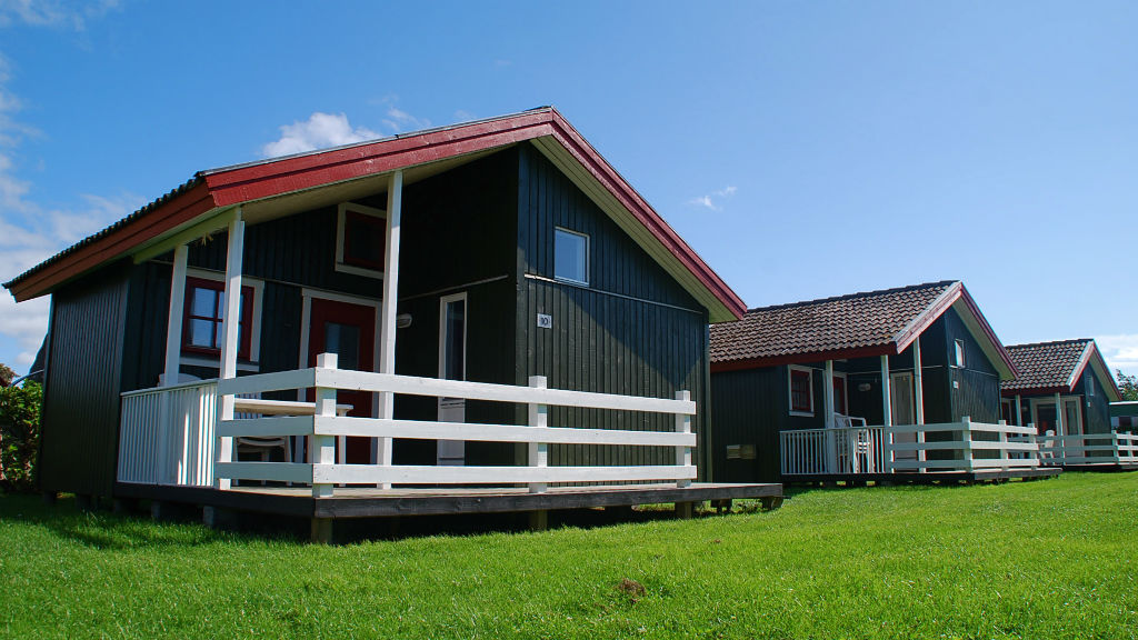 Hütte auf Rødgaard Camping Fanø