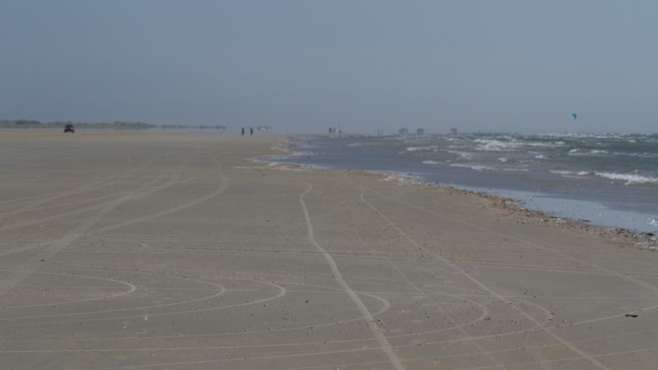 Kitesurf spot on Rindby beach - Fanø