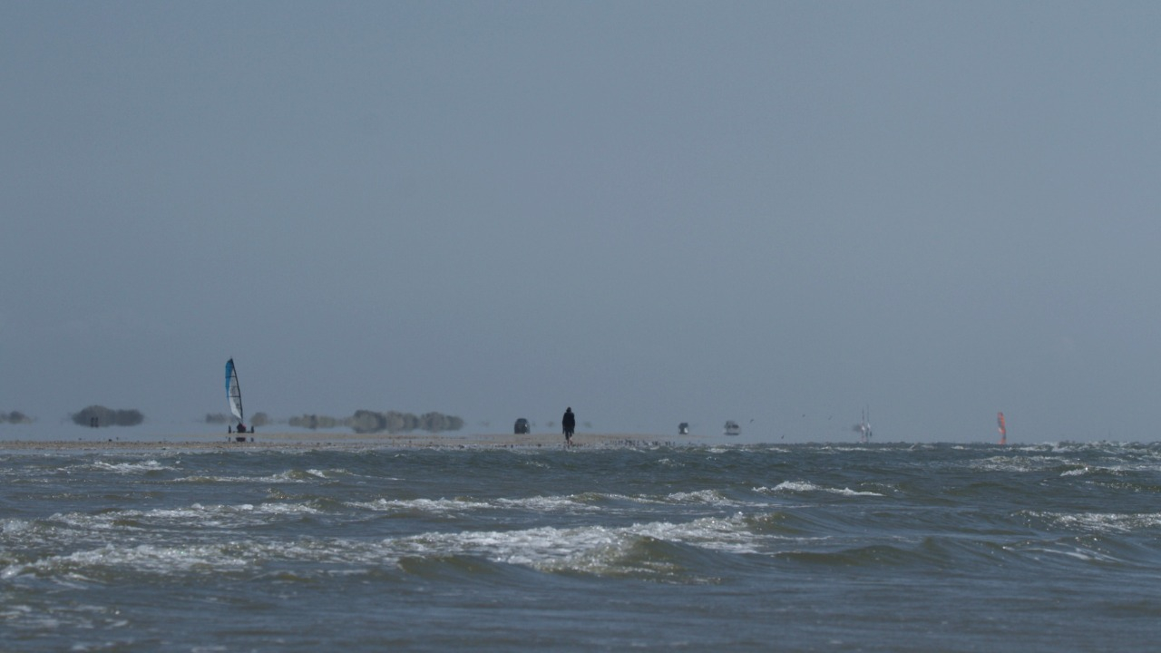 Kitesurf spot on Rindby beach - Fanø