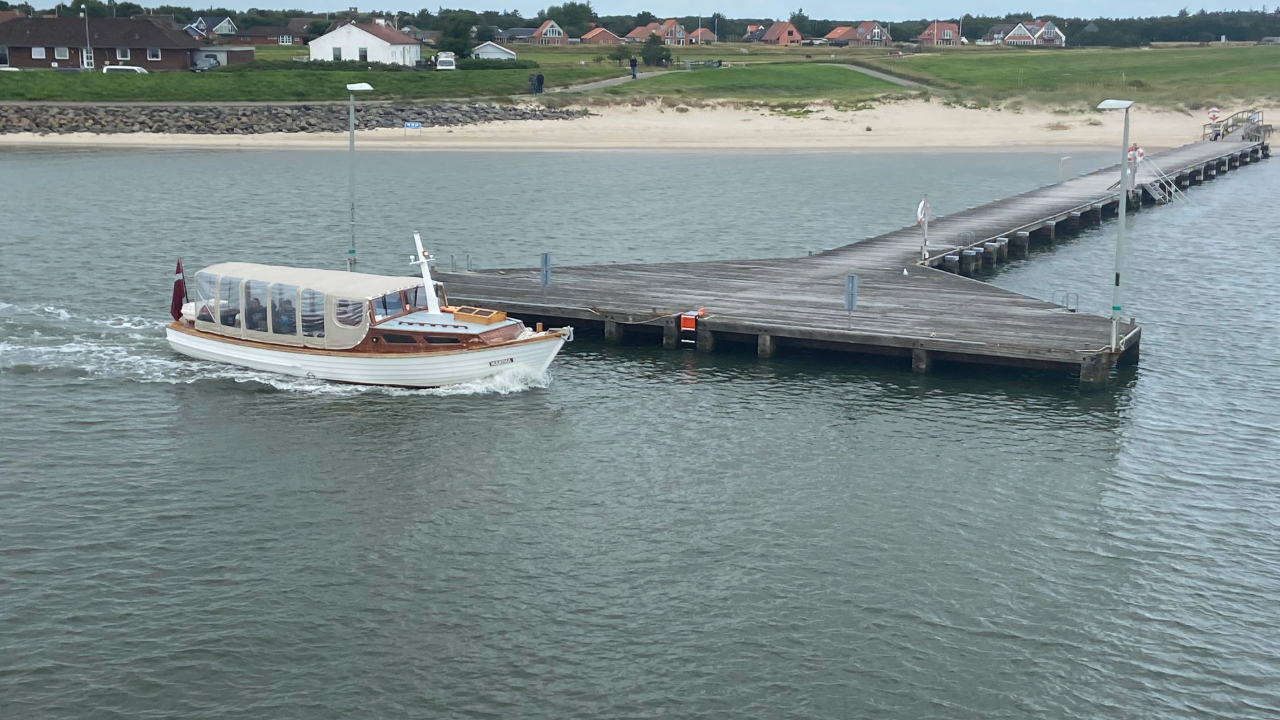 Boat trip with the tour boat Martha