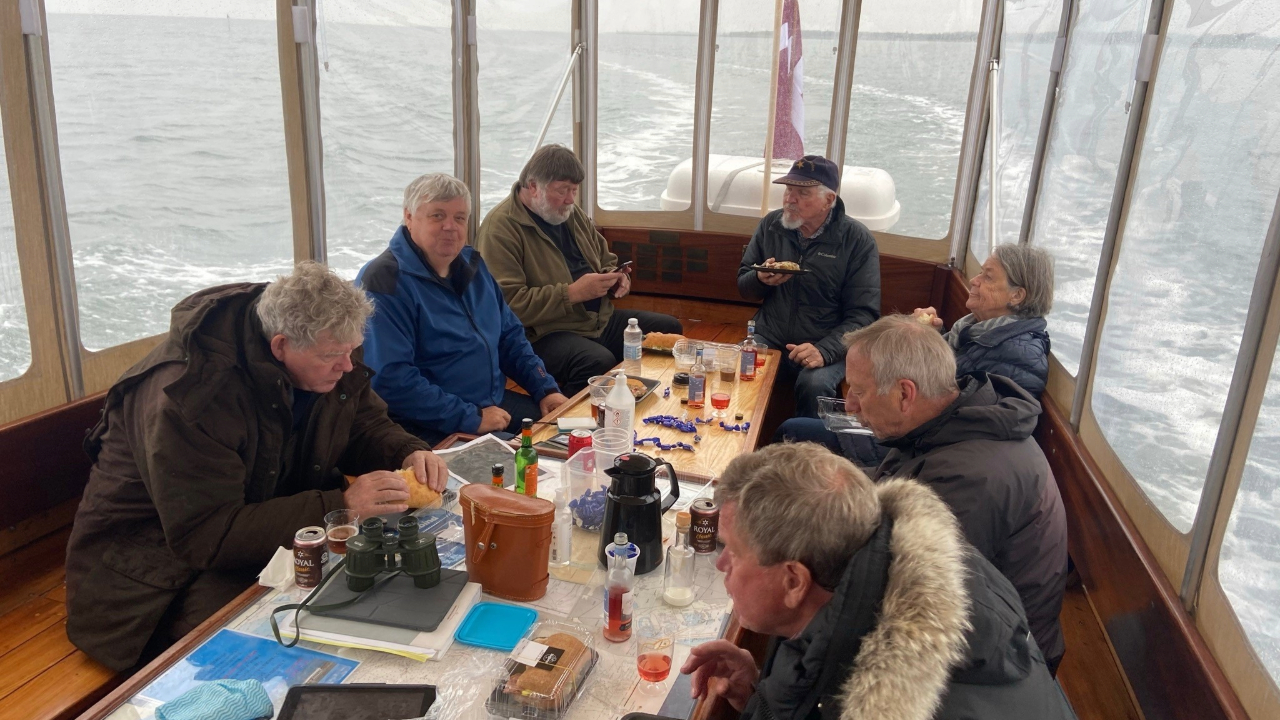 Boat trip with the tour boat Martha