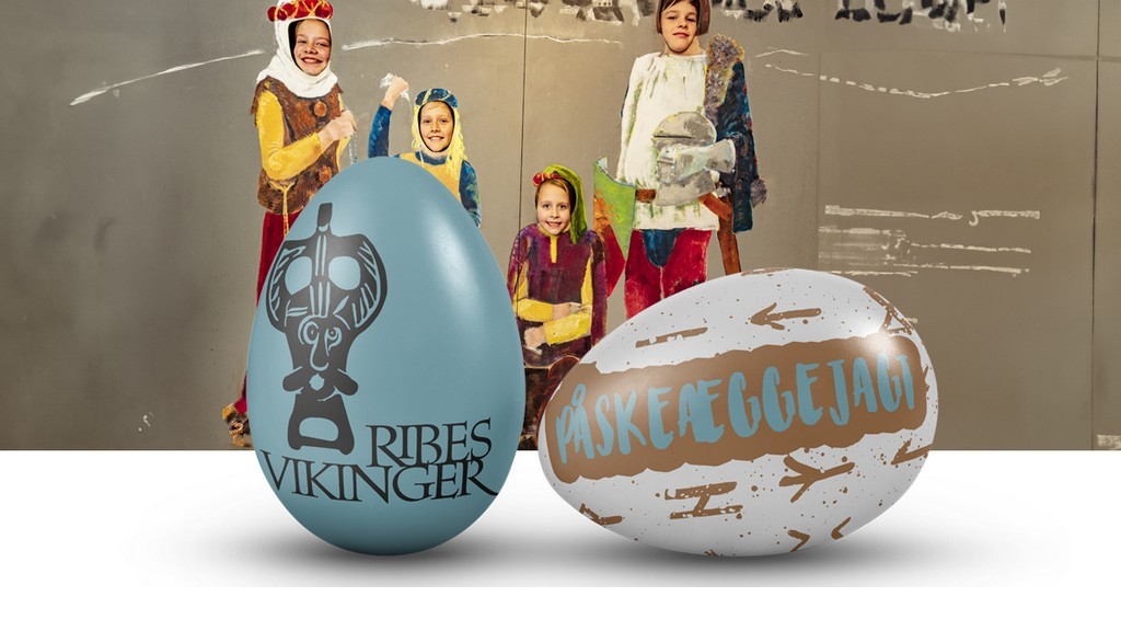Easter egg hunt at the Museum Ribes Vikinger